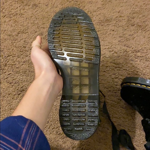 Crushed Velvet Dr. Marten boots - Picture 4 of 4